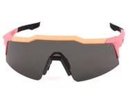 100% Speedcraft SL Sunglasses (Matte Washed Out Neon Pink) (Smoke Lens) | product-related