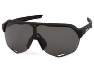 100% S2 Sunglasses (Soft Tact Black) (Smoke) | product-related