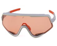 100% Glendale Sunglasses (Soft Tact Oxyfire White) (Persimmon Lens) | product-related