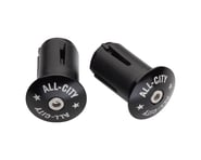 All-City Locking Handlebar End Plugs (Black) | product-related