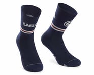 more-results: Assos USA Cycling Socks are summer condition socks celebrating Assos' work with the el