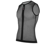 more-results: The Assos Superleger Sleeveless Skin Layer is a hyperlight base layer, body-mapped wit