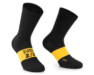 more-results: The Assos Spring Fall EVO Socks are lightly insulated for the cool weather of the spri
