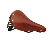 Brooks Flyer Short Women's Leather Saddle (Honey) (Black Steel Rails) | product-related