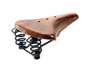 Brooks B67 Pre-Aged Men's Saddle (Tan) (Black Steel Rails) | product-related