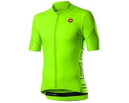 Castelli Entrata V Short Sleeve Jersey (Chartreuse) | product-related