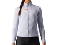 Castelli Women's Sinergia 2 Long Sleeve Jersey FZ (Silver Grey/Brilliant Pink) | product-related
