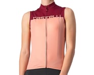 more-results: Castelli Velocissima Sleeveless Jersey (Blush/Bordeaux) (S)