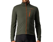 Castelli Go Jacket (Military Green/Fiery Red) | product-related