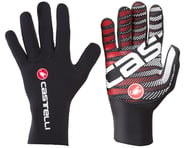 Castelli Diluvio C Long Finger Gloves (Black) | product-related