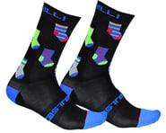 more-results: The Castelli Pazzo 18 Socks are the warmest synthetic sock in their line featuring Pri