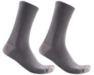 more-results: The Castelli Bandito Wool 18 Socks feature a thin construction to help obtain the perf