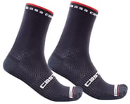 Castelli Rosso Corsa Pro 15 Sock (Savile Blue) | product-related