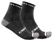 Castelli Rosso Corsa Pro 9 Socks (Black) | product-related