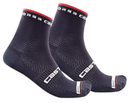 Castelli Rosso Corsa Pro 9 Socks (Savile Blue) | product-related