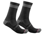 Castelli Alpha 18 Socks (Black/Dark Grey) | product-related
