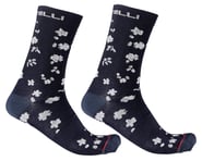Castelli Fuga 18 Socks (Savile Blue/Silver Grey) | product-also-purchased