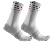 Castelli Endurance 15 Socks (White/Black/Red) | product-related
