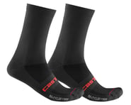 more-results: Castelli Re-Cycle Thermal 18 socks are made from 100% post-consumer polyester sourced 