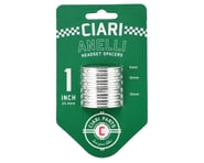 Ciari Anelli 1" Headset Spacer Kit (Silver) | product-related