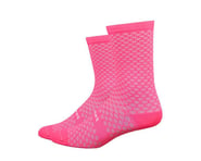 DeFeet Evo Mount Ventoux 6" Socks (Flamingo Pink) | product-related