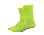 DeFeet Evo Mount Ventoux 6" Socks (Hi-Vis Yellow) | product-related
