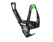 Elite Cannibal XC Water Bottle Cage (Black Glossy/Green Graphic) | product-related