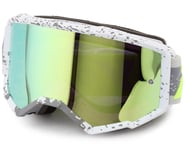 more-results: Fly Racing Zone Goggles (Dark Grey/Hi-Vis) (Iridescent Green Mirror Lens)