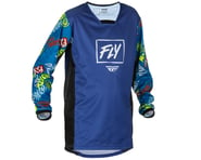 Fly Racing Youth Kinetic Rebel Jersey (Blue/Light Blue) | product-related