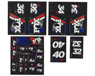Fox Suspension Heritage Decal Kit for Forks & Shocks (Red/White/Blue) | product-related