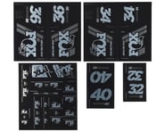 Fox Suspension Heritage Decal Kit for Forks & Shocks (Chrome) | product-related
