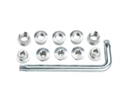 FSA Torx T-30 Alloy Double Chainring Nut/Bolt Set w/ Tool (Silver) | product-also-purchased