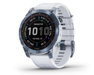 Garmin Fenix 7X Sapphire Solar GPS Smartwatch (Mineral Blue DLC Ti + Whitestone) | product-related