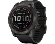 Garmin Fenix 7X Sapphire Solar GPS Smartwatch (Carbon Grey DLC Ti + Black Band) | product-related