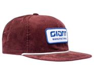 more-results: Giant Manufacturing Corduroy Snapback Hat (Red Wine) (Universal Adult)