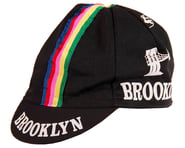 Giordana Brooklyn Cap w/ Stripes (Black) (One Size Fits Most) | product-related