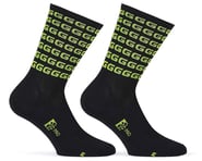 Giordana FR-C Tall "G" Socks (Black/Acid Green) | product-related