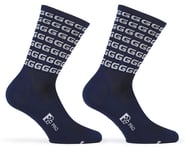 Giordana FR-C Tall "G" Socks (Blue/White) | product-related