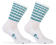 Giordana FR-C Tall "G" Socks (White/Petrol) | product-related