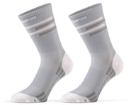 Giordana FR-C Tall Lines Socks (Grey/White) | product-related