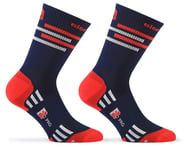 Giordana FR-C Tall Lines Socks (Midnight Blue/Red/Grey) | product-related