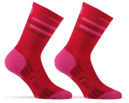 Giordana FR-C Tall Lines Socks (Pomegranate Red) | product-related