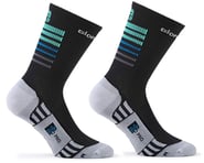 Giordana FR-C Tall Stripes Socks (Black/Sea Green) | product-related