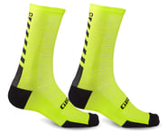 Giro HRc+ Merino Wool Socks (Bright Lime/Black) | product-related
