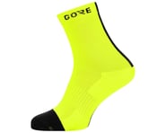 Gore Wear M Mid Socks (Neon Yellow/Black) | product-related