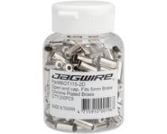 Jagwire Open Pre-Crimped Brake End Caps (Chrome Plated) (5mm) (Bottle Of 200) | product-related