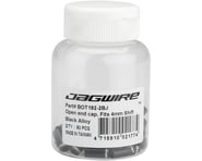 Jagwire Open Alloy End Caps (Black) (4mm) (Bottle of 50) | product-also-purchased
