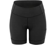 Louis Garneau Women's Fit Sensor Texture 5.5 Shorts (Black) | product-related