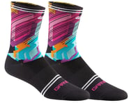 more-results: The Louis Garneau Picasso socks utilize a blend of Lycra and Coolmax fabric to create 