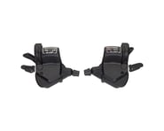 Microshift Mezzo TS39 Thumb-Tap Trigger Shifters (Black) (Pair) (3 x 7 Speed) | product-also-purchased